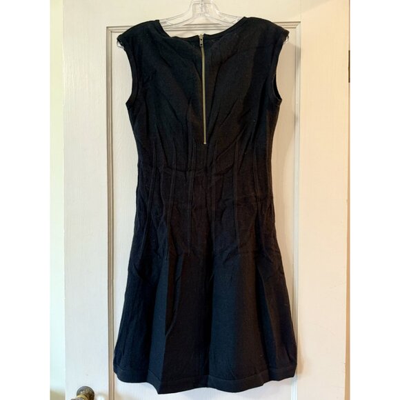 Anthropologie | Sparrow Black Wool Shift Dress - Picture 7 of 12